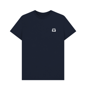 Navy Blue Destruction Insignia T Shirt