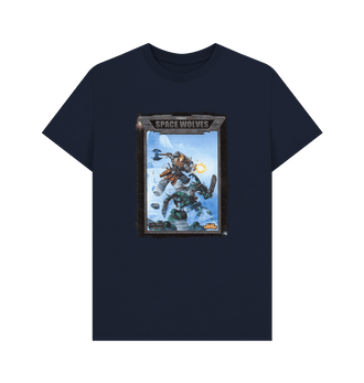 Navy Blue Warhammer 40,000 3rd Edition: Codex Space Wolves T Shirt