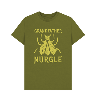 Moss Green Grandfather Nurgle Fly T Shirt