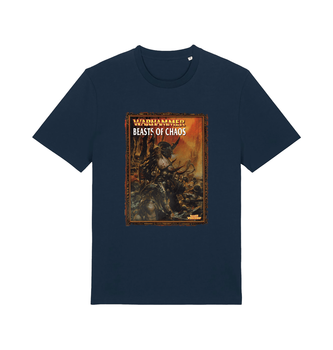 French Navy Printed T-shirt