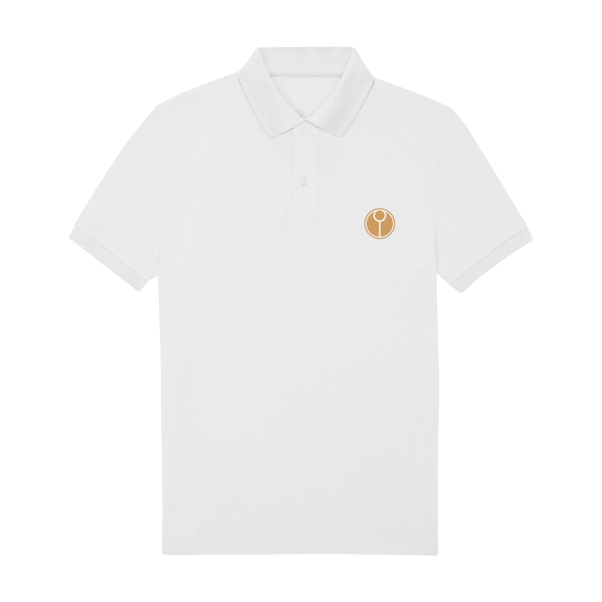 White Polo Shirt Front