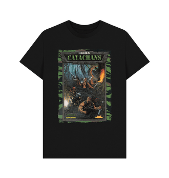 Black Warhammer 40,000 3rd Edition: Codex Catachans T Shirt