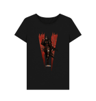 Black Vermintide II Kerillian Fitted T Shirt