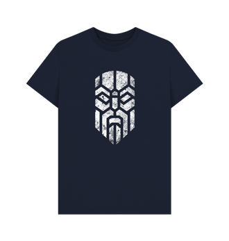 Navy Blue Leagues of Votann Battleworn Insignia T Shirt