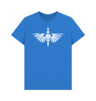 Bright Blue Space Marines Battleworn Insignia T Shirt