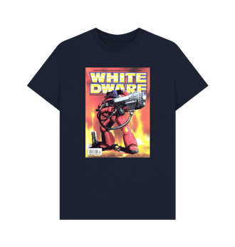 Navy Blue White Dwarf Issue 240 T Shirt