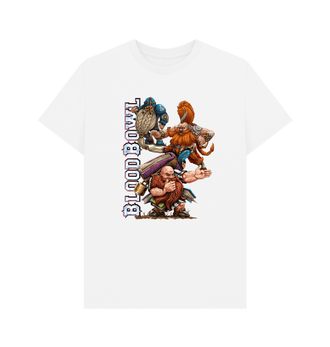 White Blood Bowl The Dwarf Giants White T Shirt