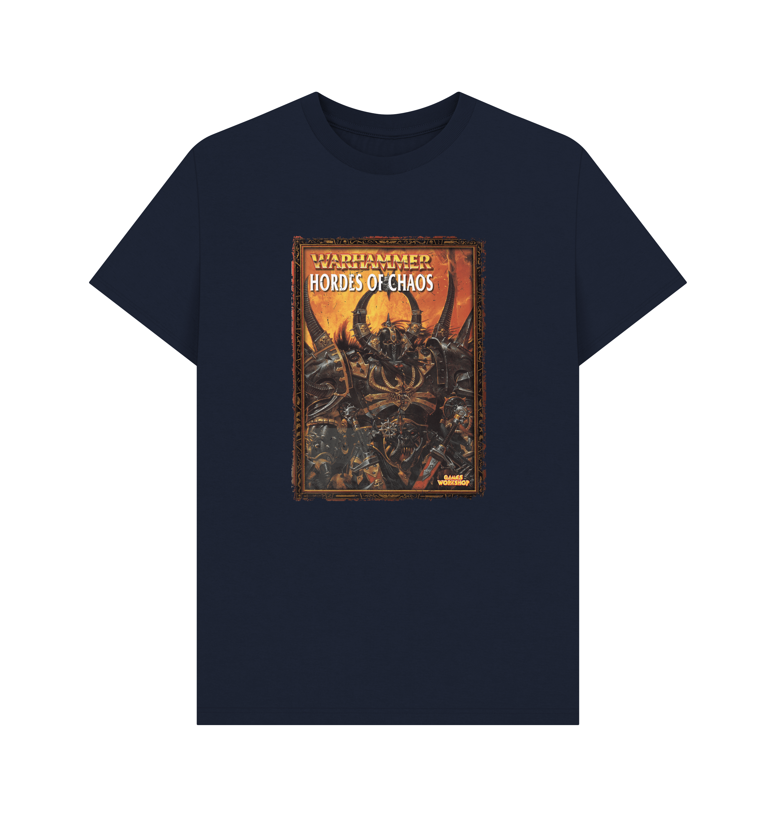 Navy Blue Warhammer Fantasy Battle 6th Edition - Hordes of Chaos T Shirt