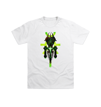 White Necrons Silent King Icon Design White T Shirt