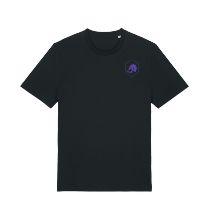 Black Printed T-shirt Front