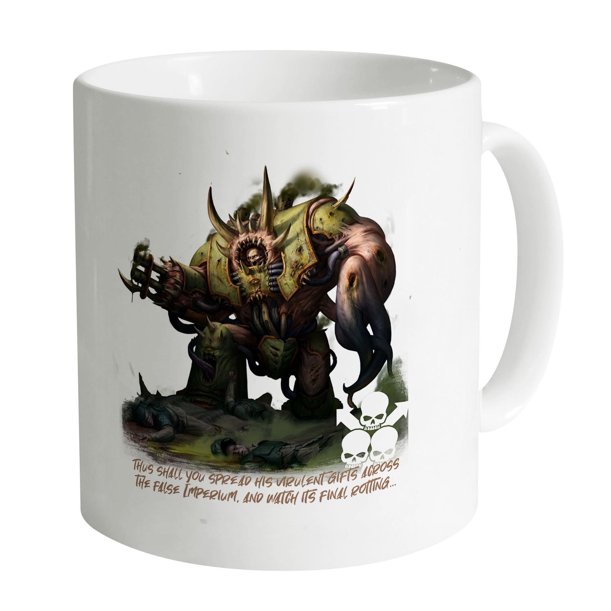 White Mug Front