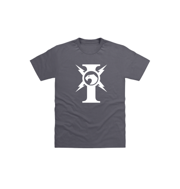 Charcoal Printed Kids T-Shirt