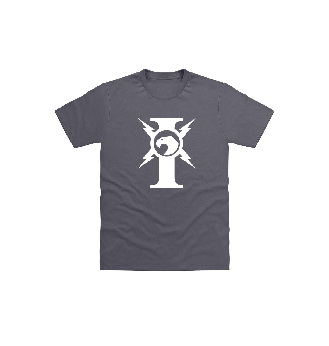 Charcoal Printed Kids T-Shirt