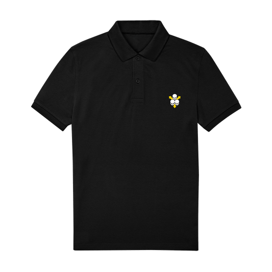 Black Polo Shirt Front