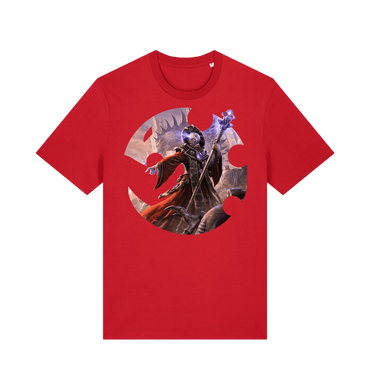 Red Printed T-shirt Front