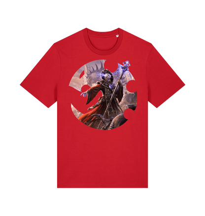 Red Printed T-shirt Front