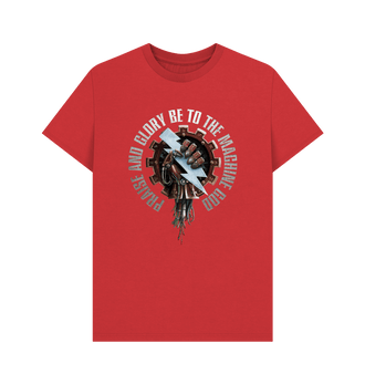 Red Premium Adeptus Mechanicus - Machine God T Shirt