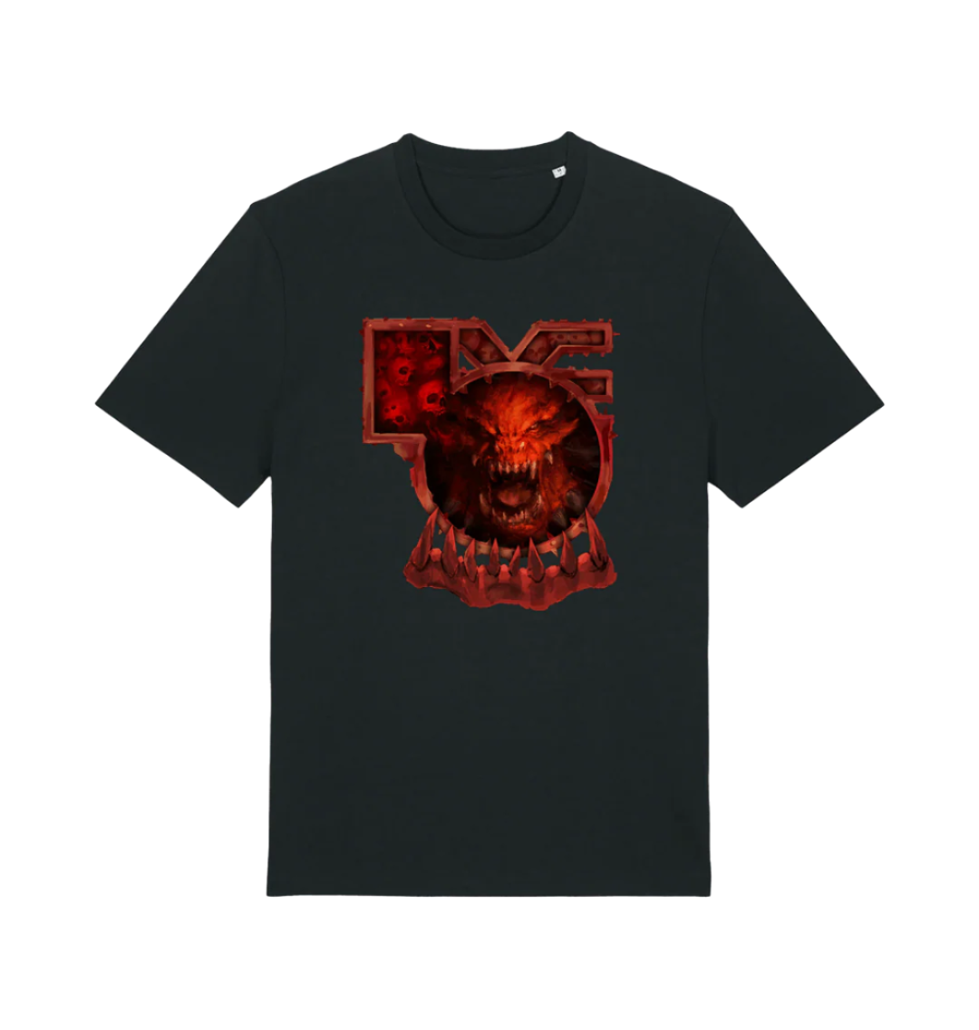 Black Printed T-shirt
