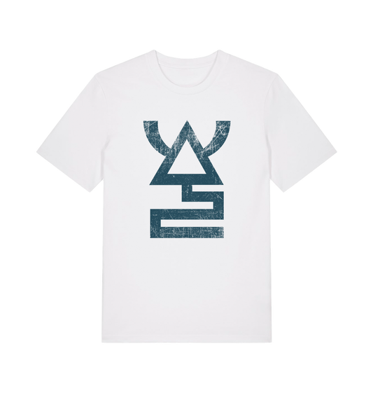 White Printed T-shirt Front