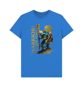 Bright Blue Premium Seraphon Warriors of the Stars T Shirt