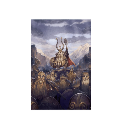 Unframed Warhammer The Old World Dwarfen Mountain Holds Poster