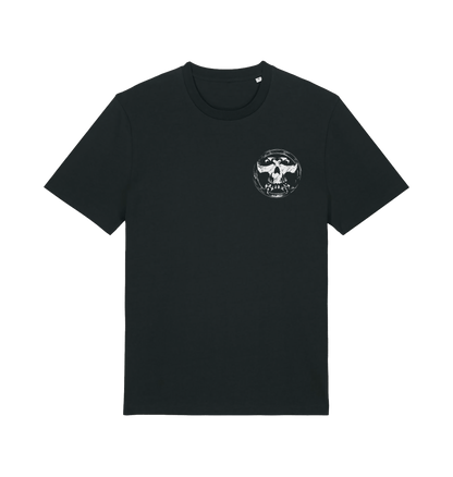 Black Printed T-shirt Front