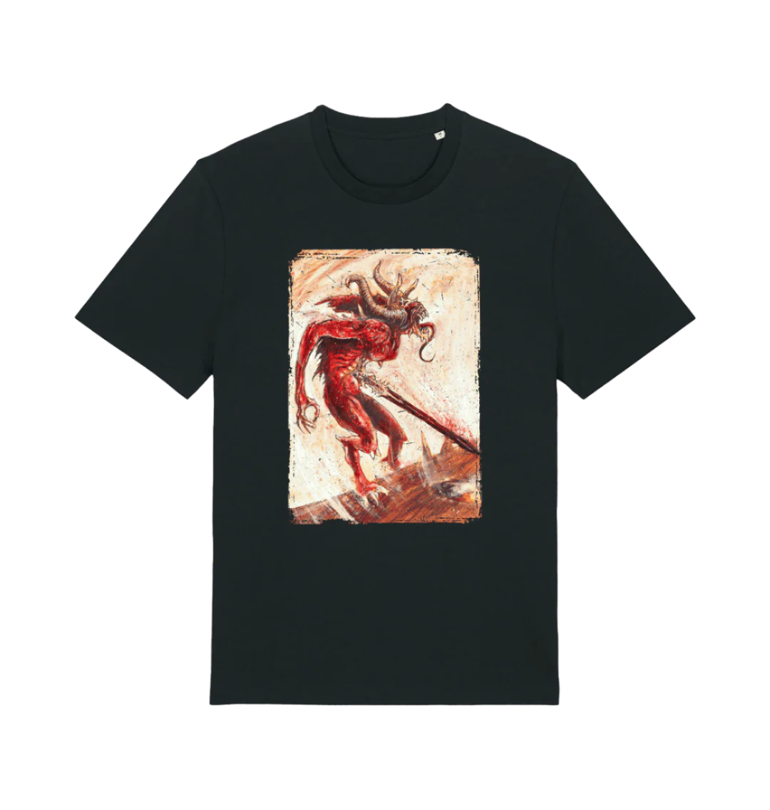 Black Printed T-shirt