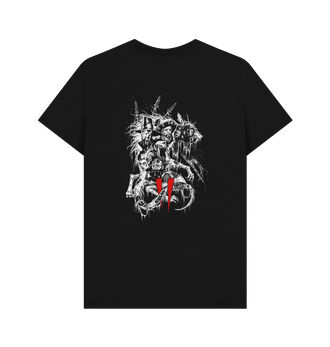 Black Printed T-shirt