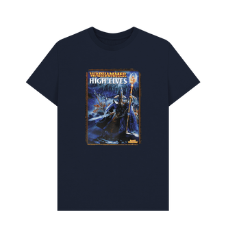 Navy Blue Warhammer Fantasy Battle 6th Edition - High Elves T Shirt