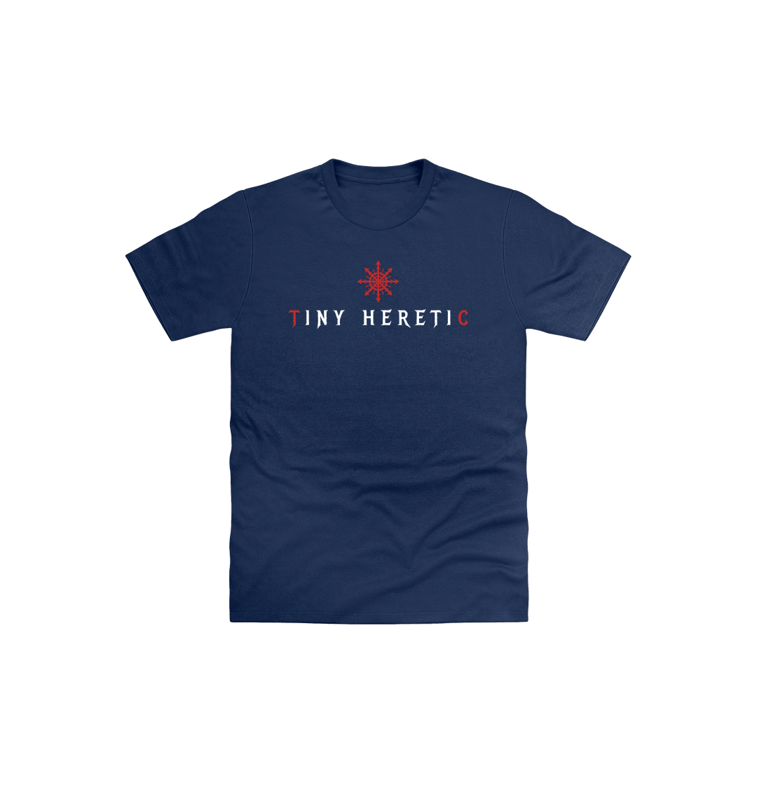Navy Printed Kids T-Shirt