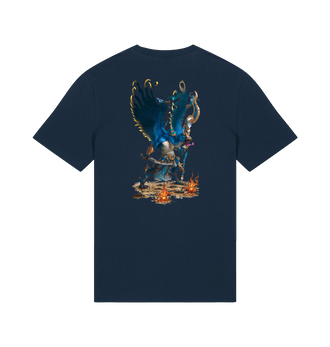 French Navy Printed T-shirt