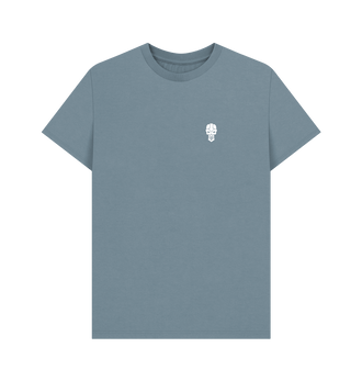 Stone Blue Iron Warriors Insignia T Shirt