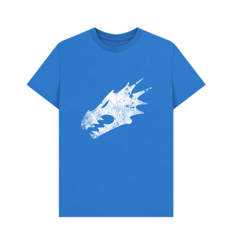 Bright Blue Salamanders Battleworn Insignia T Shirt