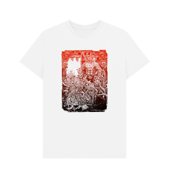 White Total War: WARHAMMER III T Shirt - Death is Like The Winter Chill Design 2 Alternate