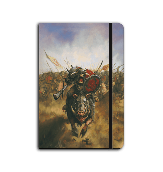 Black Warhammer The Old World Orc & Goblin Tribes Notebook