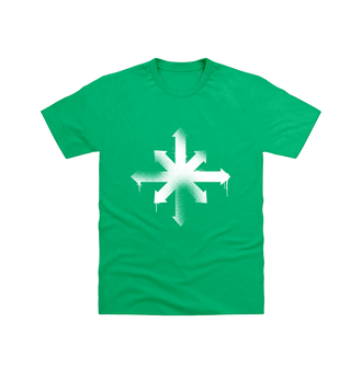Irish Green Chaos Graffiti Insignia T Shirt