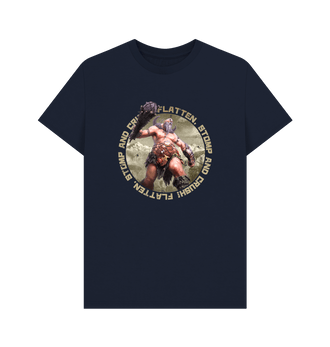 Navy Blue Sons of Behemat Warstomper T Shirt