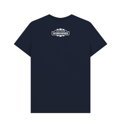 Navy Blue Printed T-shirt