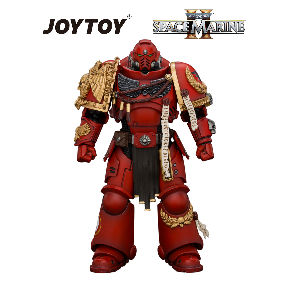 JOYTOY Warhammer 40,000: Space Marine 2 - Game Edition Blood Angels Veteran (1/18 Scale) – product image 8