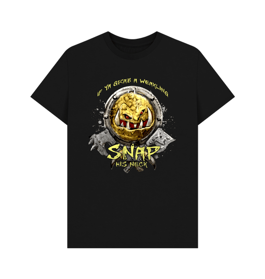 Black Kruleboyz Yellow Scareshield T Shirt
