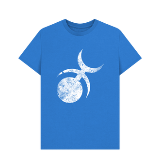 Bright Blue Slaanesh Battleworn Insignia T Shirt