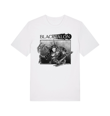 White Printed T-shirt Front