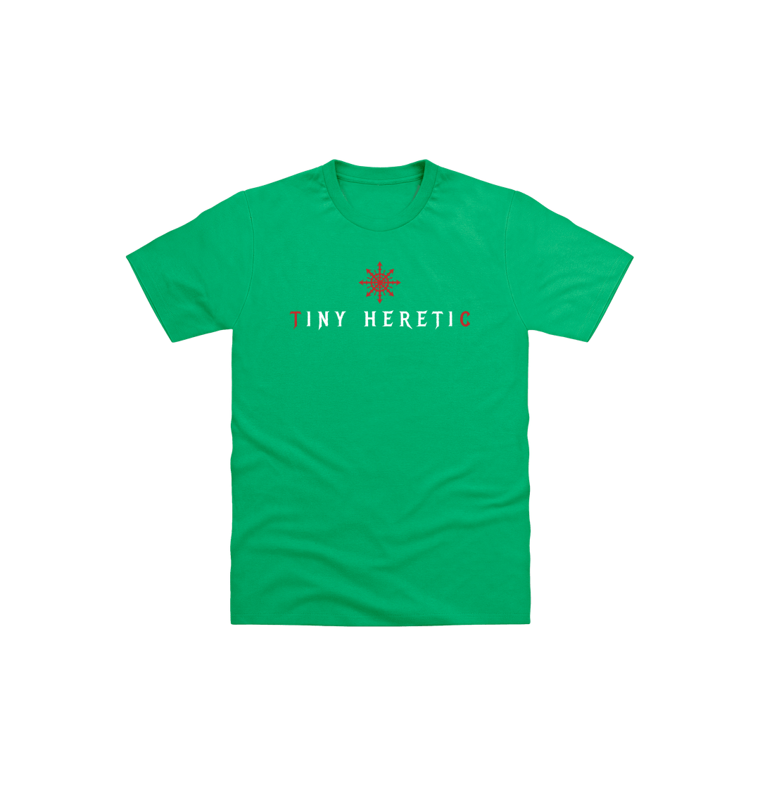 Irish Green Printed Kids T-Shirt Front