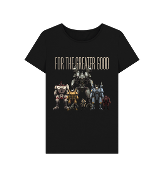 Black T'au Empire Greater Good Fitted T Shirt