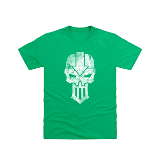 Irish Green Iron Warriors Battleworn Insignia T Shirt