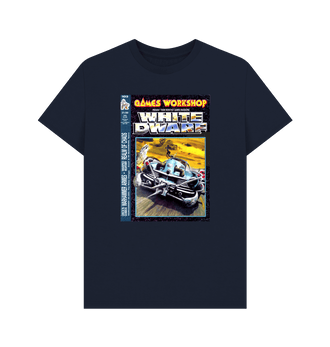 Navy Blue White Dwarf Issue 103 T Shirt