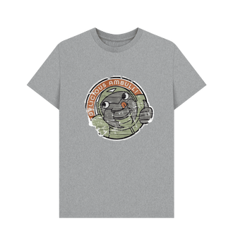 Athletic Grey Delicious Ambull Large Print T Shirt