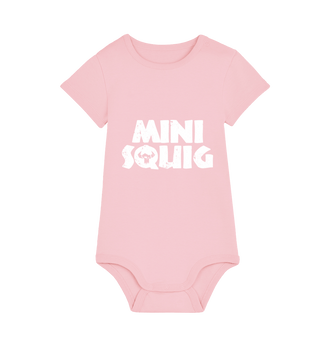 Cotton Pink Printed baby grow