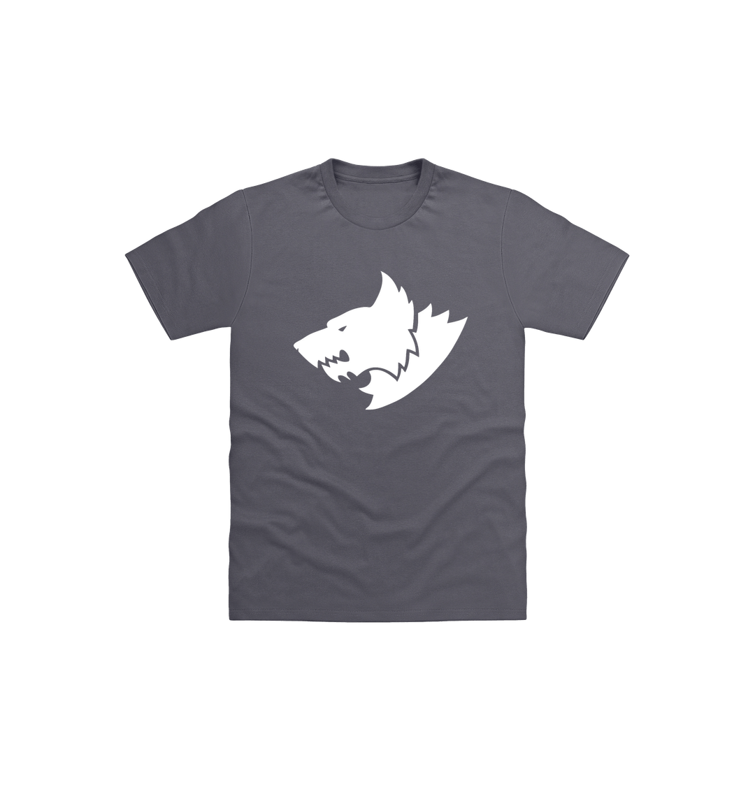 Charcoal Printed Kids T-Shirt