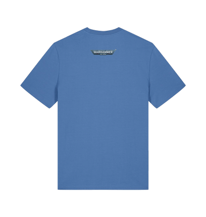 Bright Blue Printed T-shirt Back